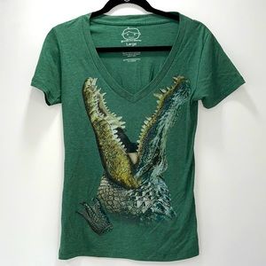 Goodie Two Sleeves Crocodile T Shirt